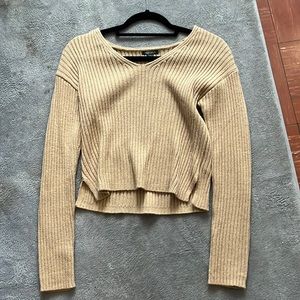 Cropped sweater from target